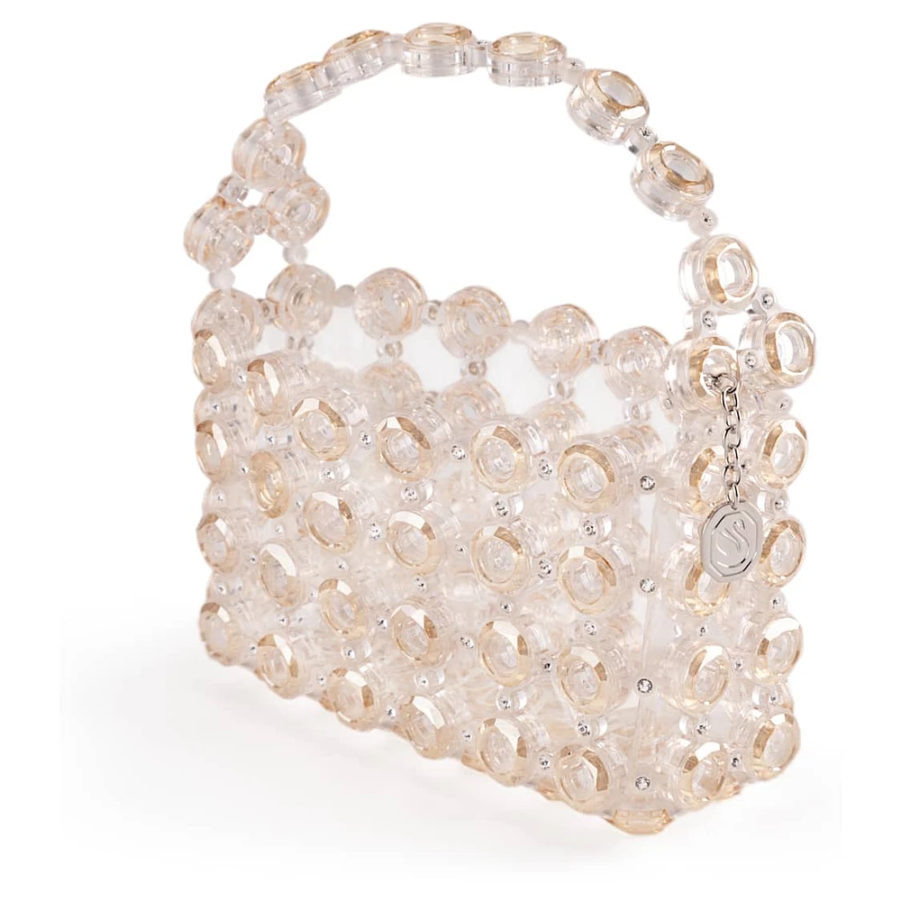 Bag, Gold tone, Gold-tone plated by SWAROVSKI