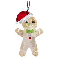 Holiday Cheers Gingerbread Man Ornament by SWAROVSKI