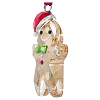 Holiday Cheers Gingerbread Man Ornament by SWAROVSKI