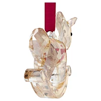 Holiday Cheers Gingerbread Rocking Horse Ornament by SWAROVSKI