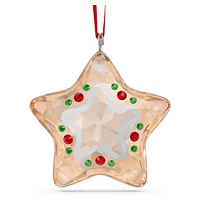 Holiday Cheers Gingerbread Star Ornament by SWAROVSKI