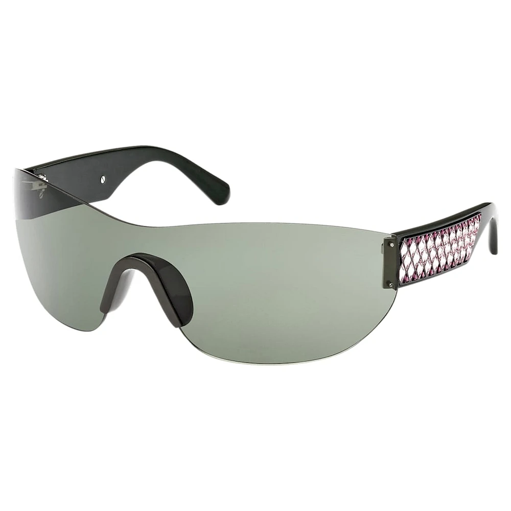 Sunglasses, Mask, Gradient tint, SK0364 98Q, Multicoloured by SWAROVSKI
