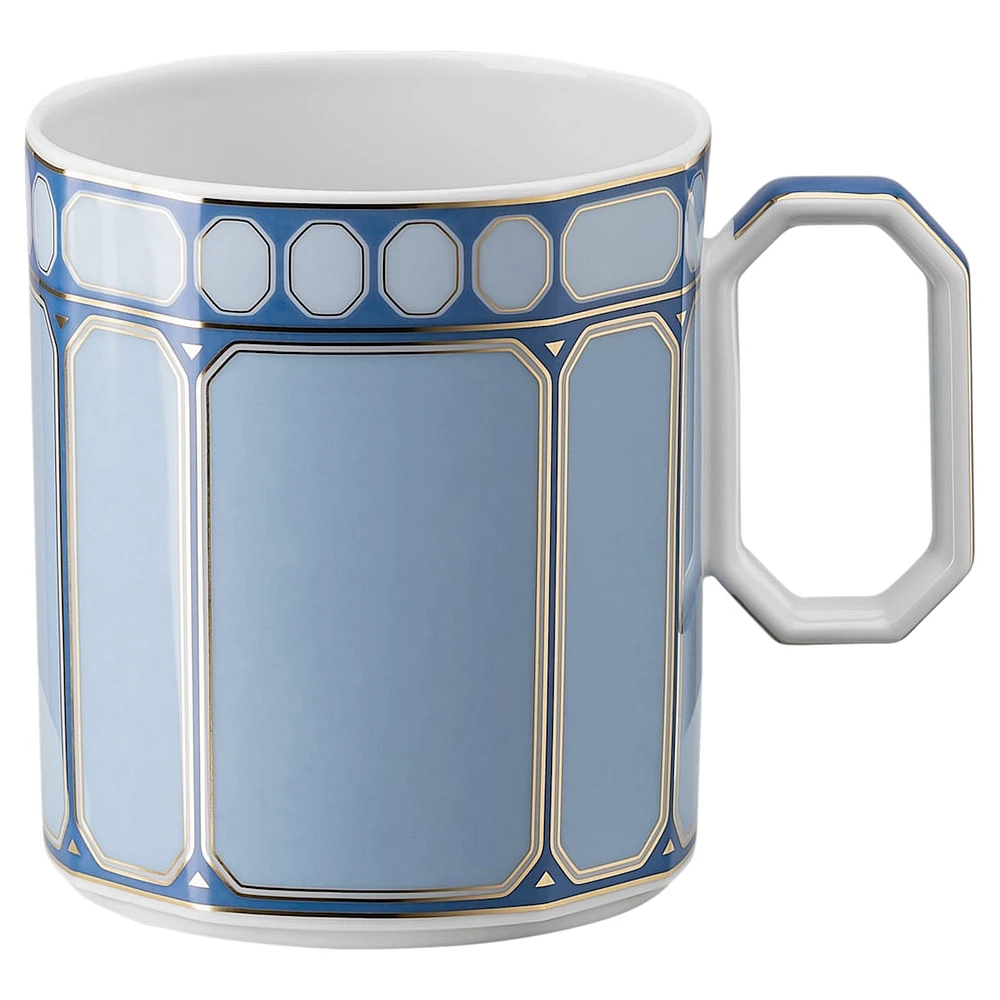 Signum mug with lid, Porcelain