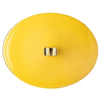 Signum teapot, Porcelain, Small, Yellow by SWAROVSKI