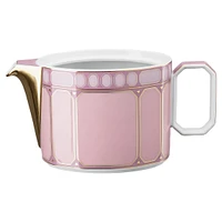 Signum teapot, Porcelain, Small, Pink by SWAROVSKI
