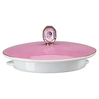 Signum teapot, Porcelain, Small, Pink by SWAROVSKI