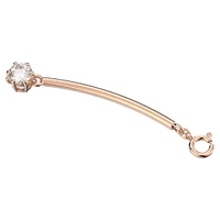Constella extender, Round cut, White, Rose gold-tone plated by SWAROVSKI