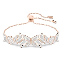 Idyllia Lilia bracelet, Butterfly, White
