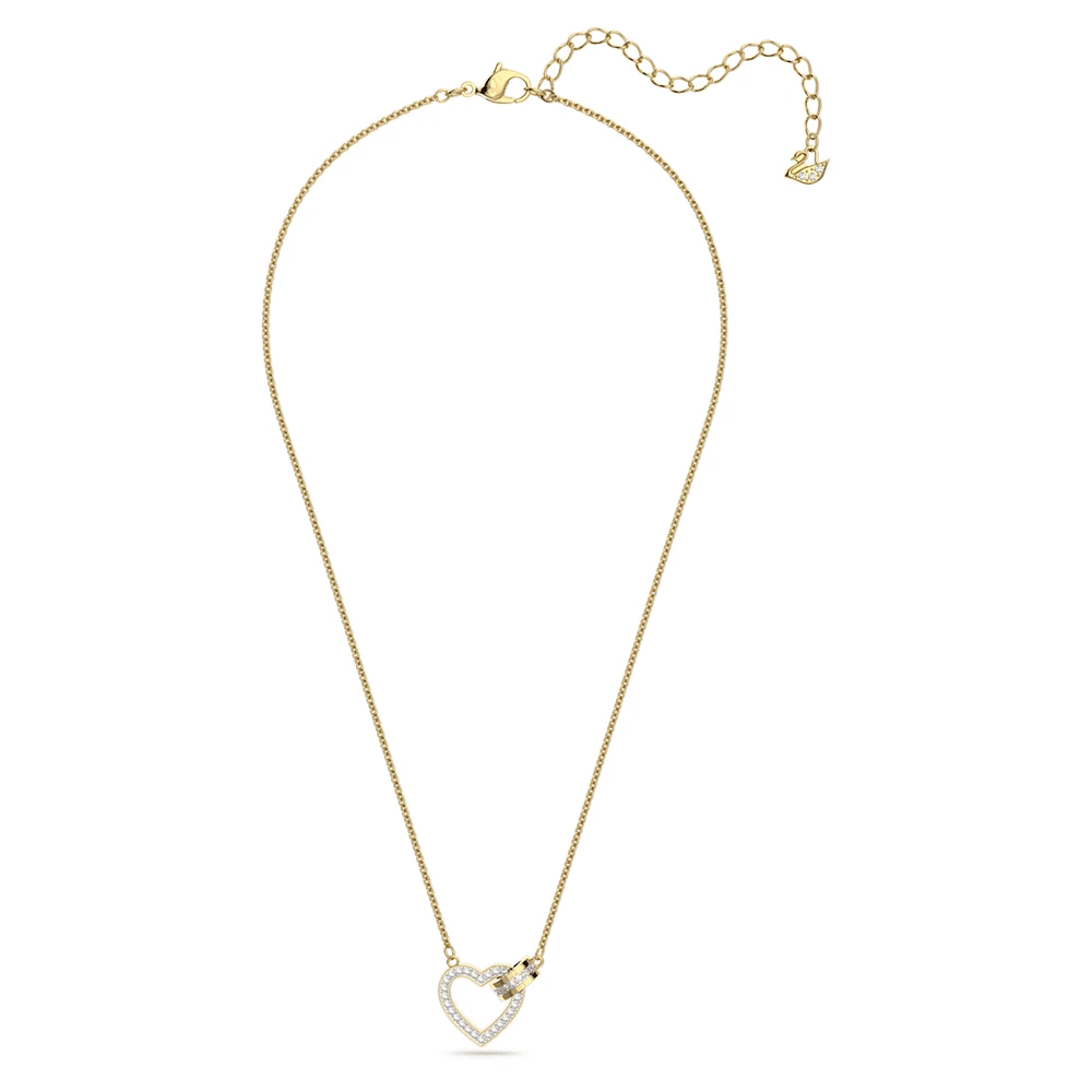 Lovely necklace, Heart, White