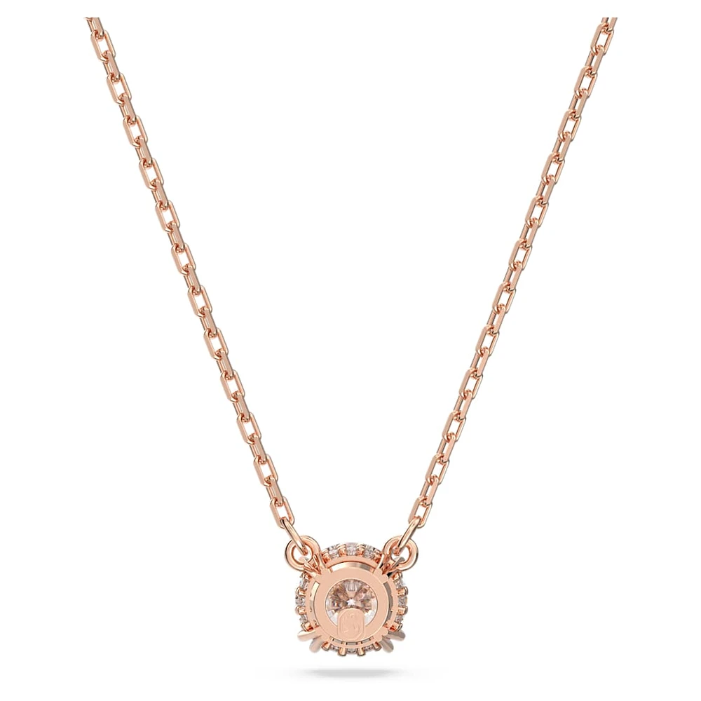 Constella pendant, Round cut, White