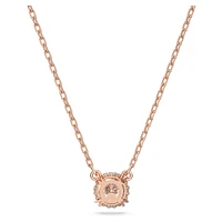 Constella pendant, Round cut, White