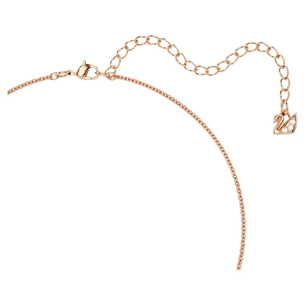 Teddy pendant, Bear, Pink, Rose gold-tone plated by SWAROVSKI