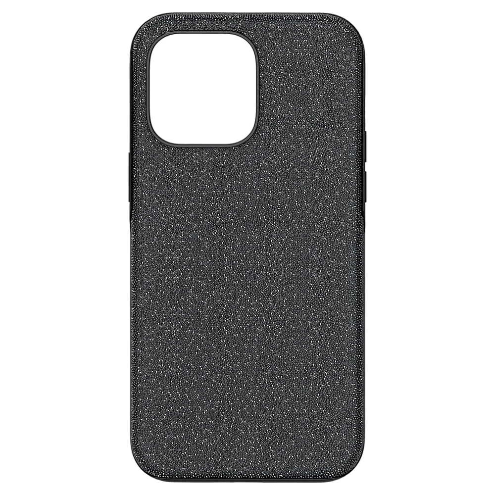 High smartphone case, iPhone® 14 Pro Max, Black by SWAROVSKI