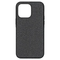 High smartphone case, iPhone® 14 Pro Max, Black by SWAROVSKI