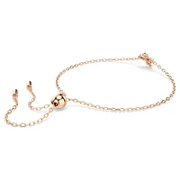 Magic bracelet, Angel, White, Rose gold-tone plated by SWAROVSKI