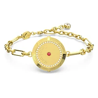 Zodiac bracelet, Capricorn, Gold tone, Gold-tone plated by SWAROVSKI