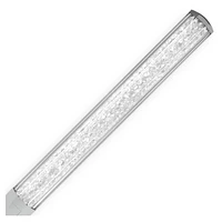 Crystalline ballpoint pen, Octagon shape, Silver Tone, Chrome plated by SWAROVSKI