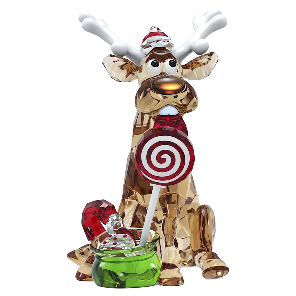 Holiday Cheers Dulcis Reindeer by SWAROVSKI