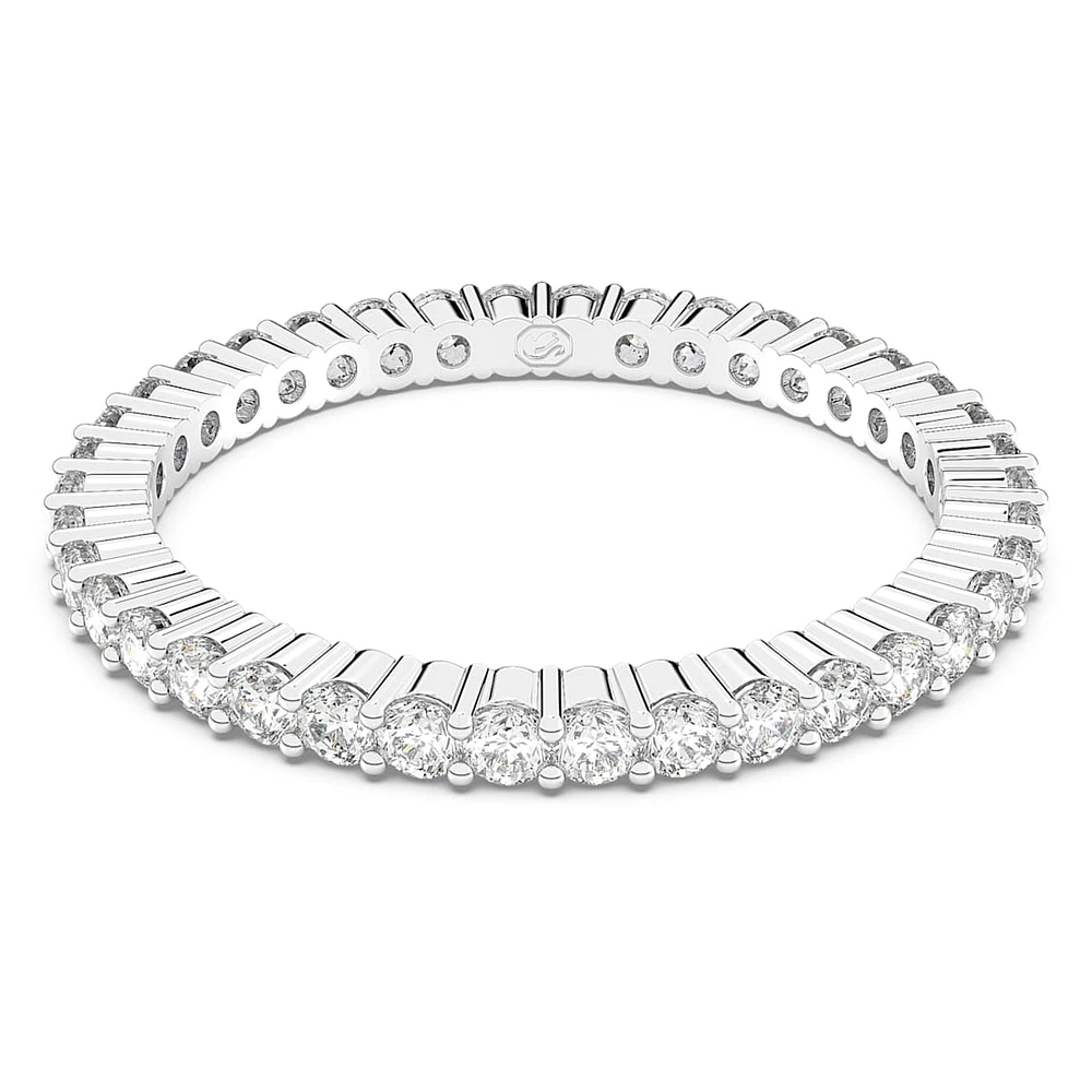 Vittore ring, Round cut, White