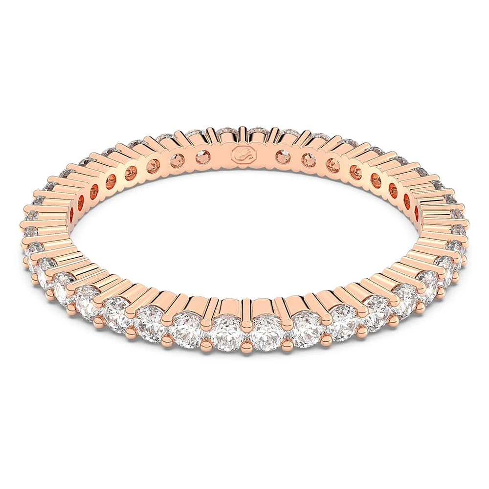Vittore ring, Round cut, White