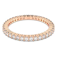 Vittore ring, Round cut, White