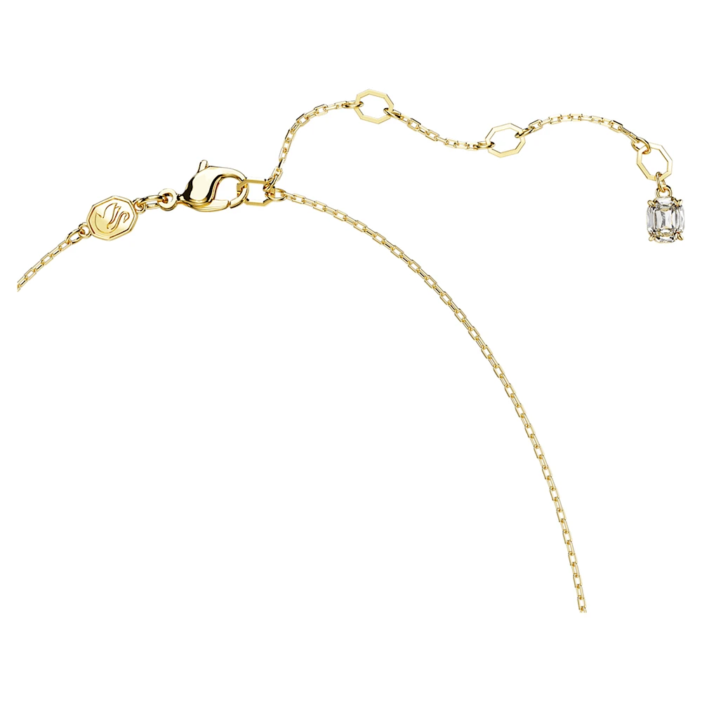 Stilla necklace, Mixed cuts, Multicoloured, Gold-tone plated by SWAROVSKI