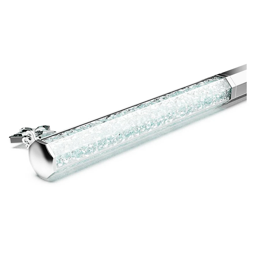 Crystalline ballpoint pen, Star, Blue, Chrome plated by SWAROVSKI