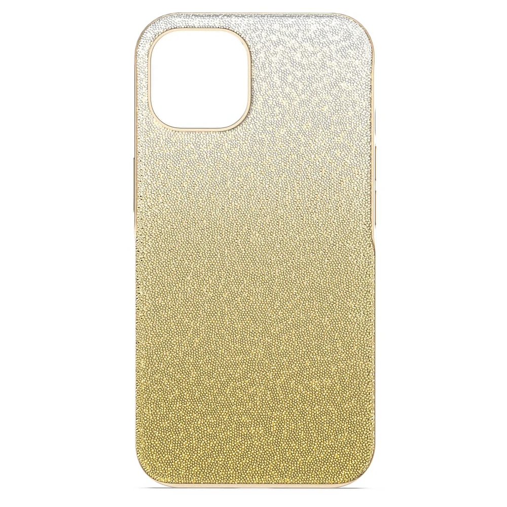 High smartphone case, Colour gradient, iPhone® 14, Gold tone by SWAROVSKI