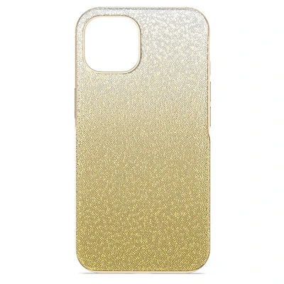 High smartphone case, Colour gradient, iPhone® 14, Gold tone by SWAROVSKI