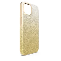 High smartphone case, Colour gradient, iPhone® 14, Gold tone by SWAROVSKI