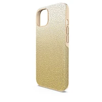 High smartphone case, Colour gradient, iPhone® 14, Gold tone by SWAROVSKI