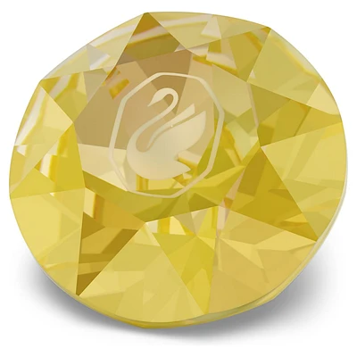 Exclusive chaton, Swan, Yellow by SWAROVSKI