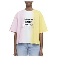 Liberal Youth Ministry, Gradient t-shirt, Pink by SWAROVSKI