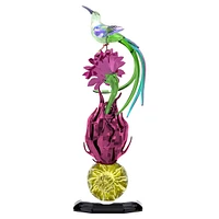Idyllia Sugarbird and Dragon Fruit Totem by SWAROVSKI