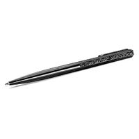 Crystal Shimmer ballpoint pen, Black, Black lacquered by SWAROVSKI