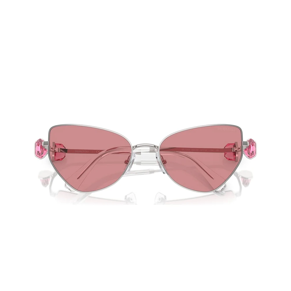 Sunglasses, Cat-Eye shape, SK7003, Pink by SWAROVSKI