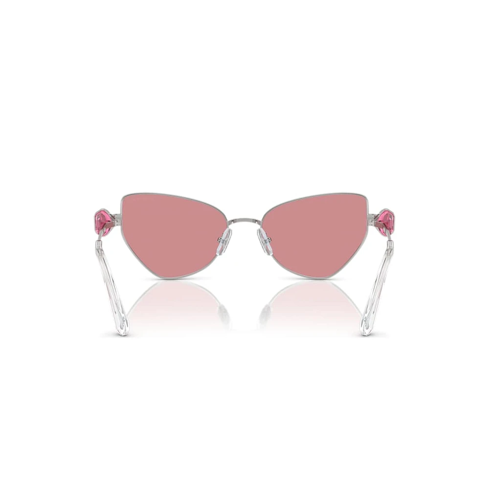 Sunglasses, Cat-Eye shape, SK7003, Pink by SWAROVSKI