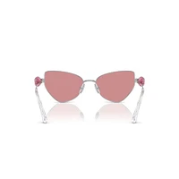 Sunglasses, Cat-Eye shape, SK7003, Pink by SWAROVSKI