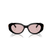 Sunglasses, Cat-Eye shape, SK6002, Multicoloured by SWAROVSKI