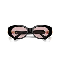 Sunglasses, Cat-Eye shape, SK6002, Multicoloured by SWAROVSKI