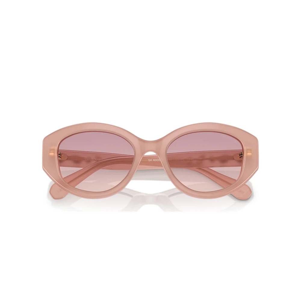 Sunglasses, Cat-Eye shape, SK6005, Pink by SWAROVSKI