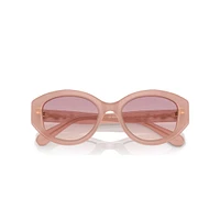 Sunglasses, Cat-Eye shape, SK6005, Pink by SWAROVSKI