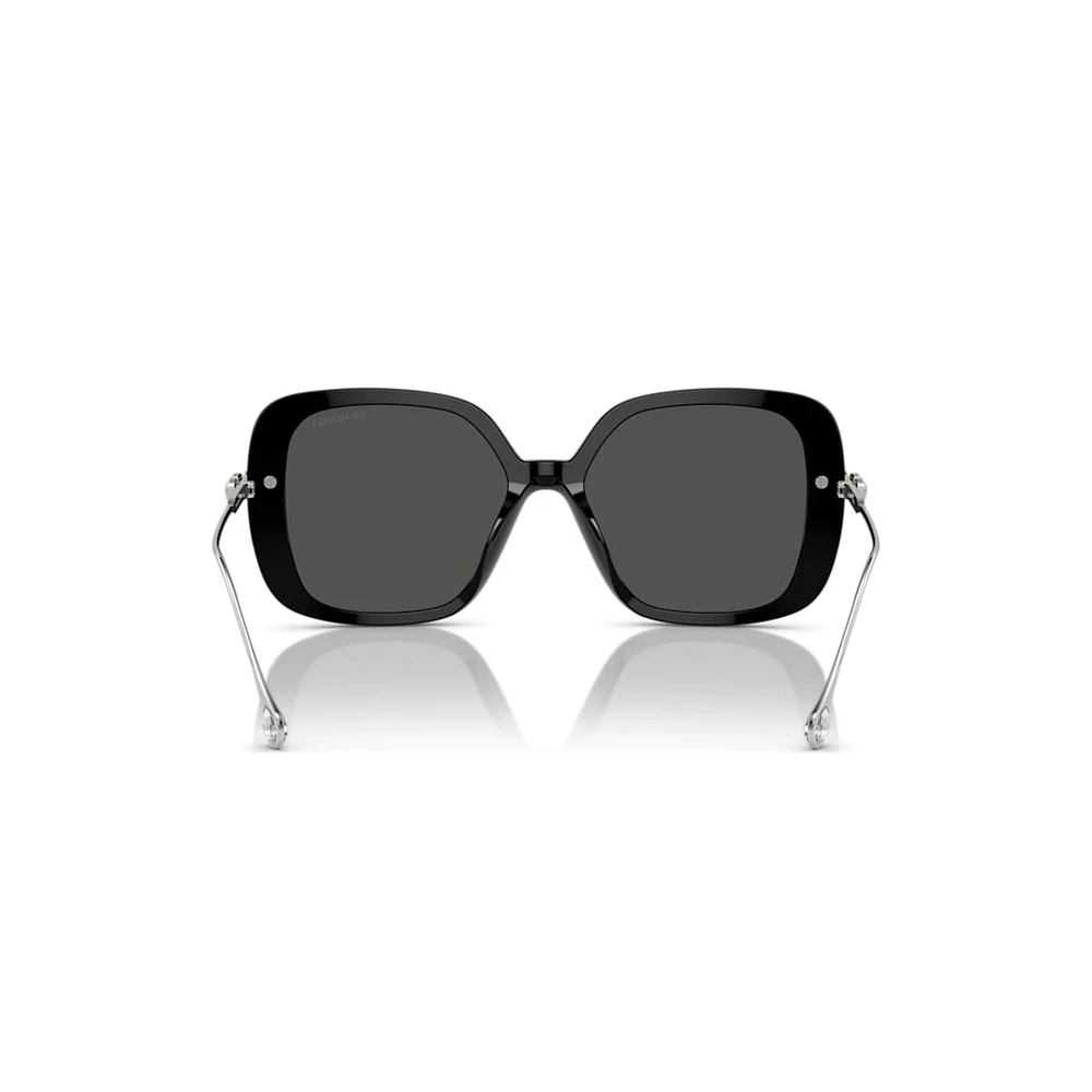 Sunglasses, Oversized, Square shape, SK6011, Black by SWAROVSKI