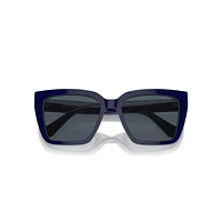 Sunglasses, Square shape, SK6013, Blue by SWAROVSKI