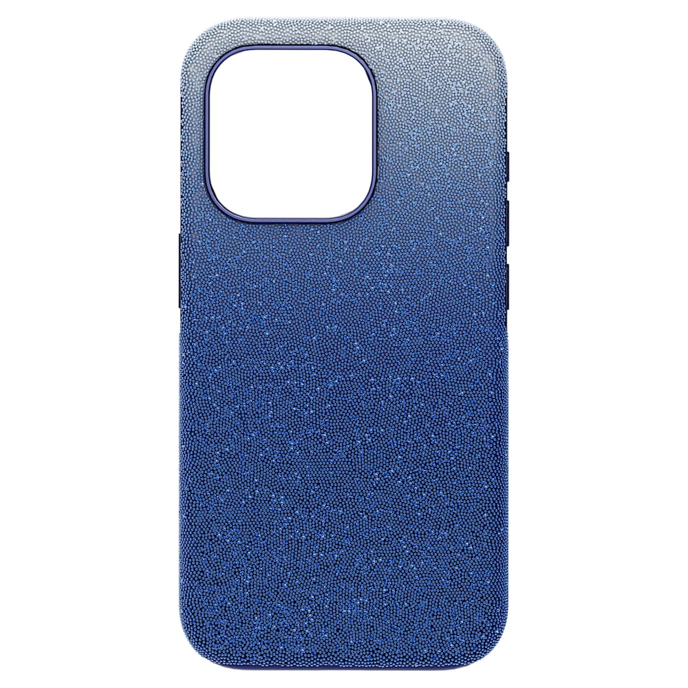 High smartphone case, Colour gradient, iPhone® 15 Pro, Blue by SWAROVSKI