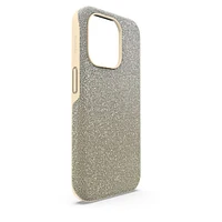 High smartphone case, Colour gradient, iPhone® 15 Pro, Gold tone by SWAROVSKI