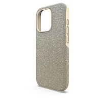 High smartphone case, Colour gradient, iPhone® 15 Pro, Gold tone by SWAROVSKI