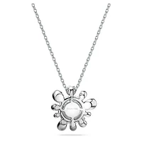 Galaxy pendant, Lab-grown diamonds 2 ct tw, Round shape, 14K white gold by SWAROVSKI