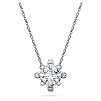 Galaxy pendant, Lab-grown diamonds 1.05 ct tw, Round shape, 14K white gold by SWAROVSKI