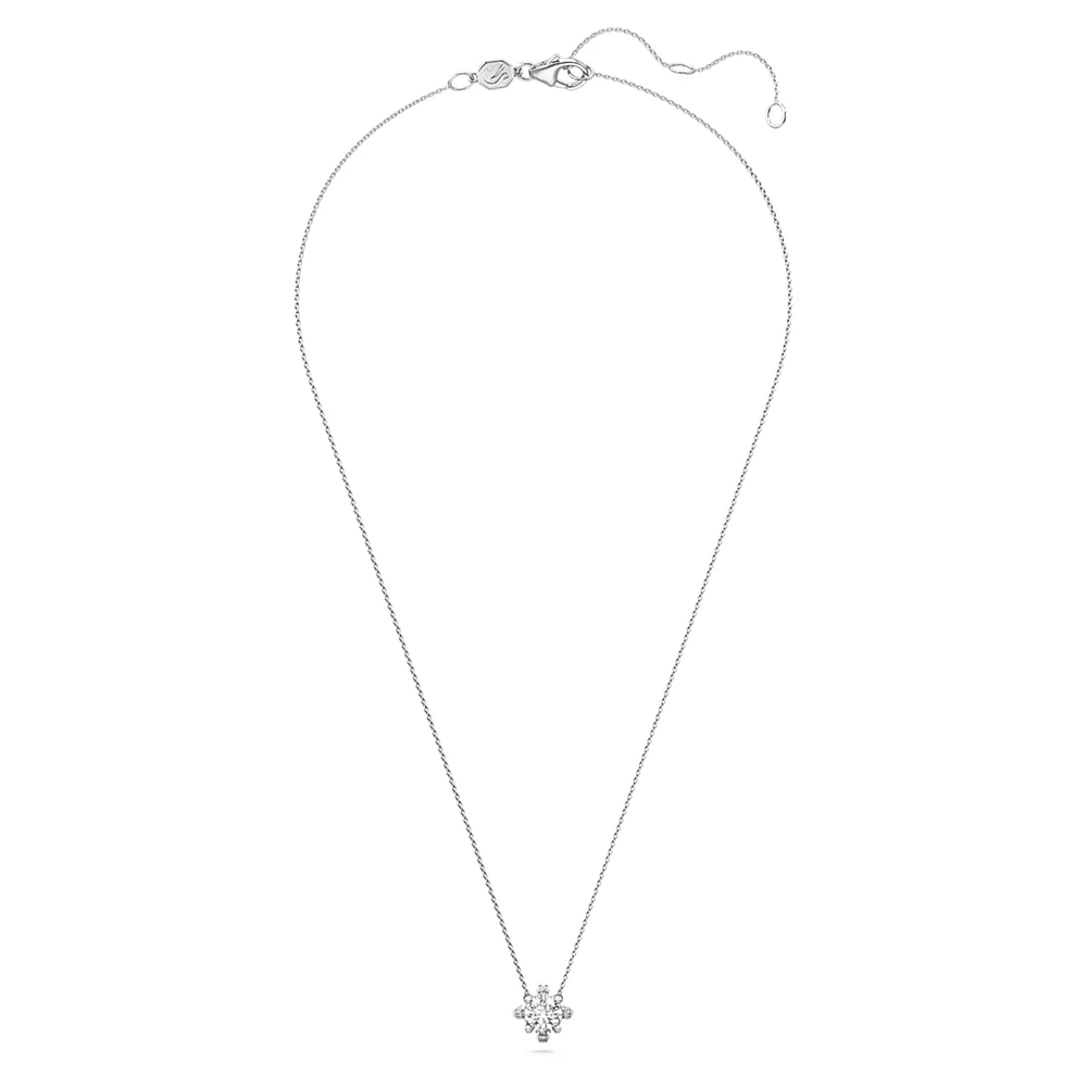 Galaxy pendant, Lab-grown diamonds 1.05 ct tw, Round shape, 14K white gold by SWAROVSKI